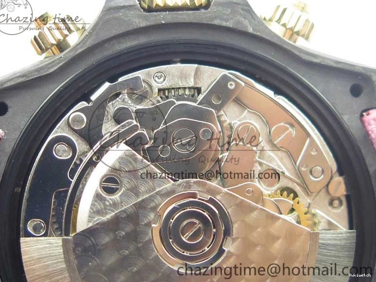 On Daytona Blue Strap Edition Blue DIW Dial Best Carbon A7750 WWF Nylon V2 0122